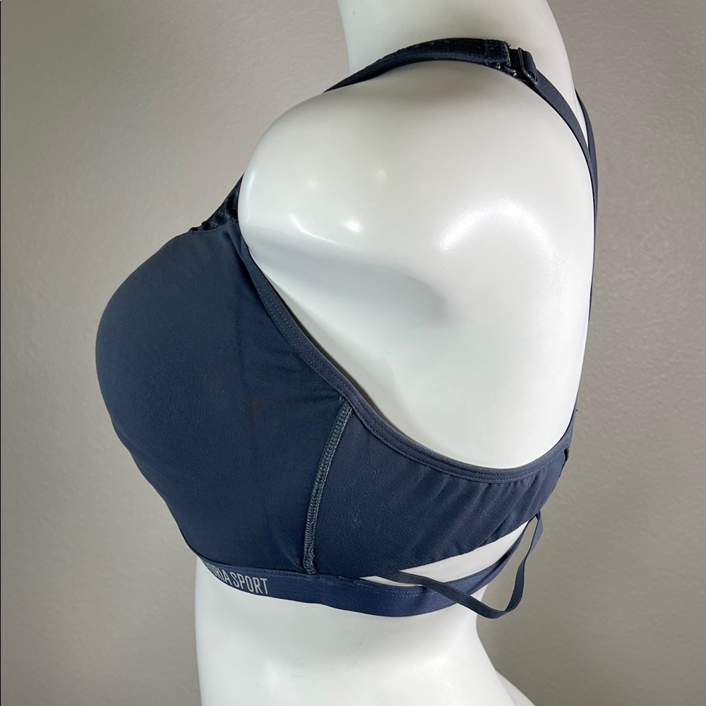 Victoria's Secret Knockout Front-Close Sports Bra in Gray 38DD - Picture 5 of 14
